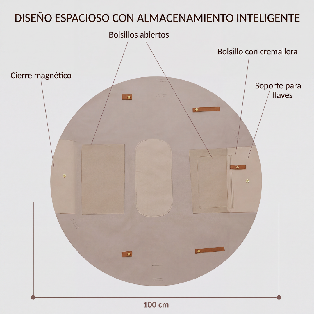Bolso Organizadora de Viaje Plegable de Gran Capacidad