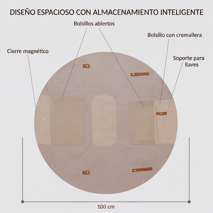 Bolso Organizadora de Viaje Plegable de Gran Capacidad