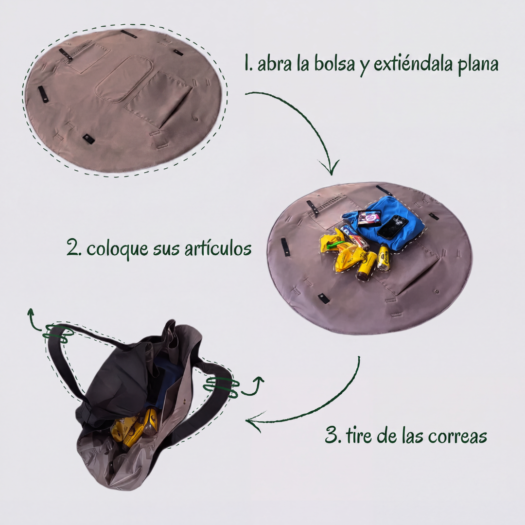 Bolso Organizadora de Viaje Plegable de Gran Capacidad